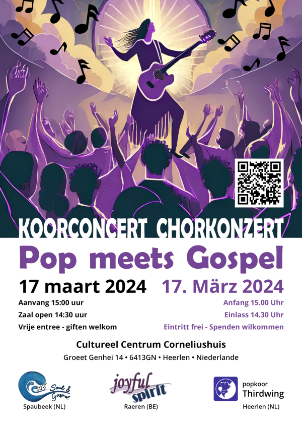 Pop meets Gospel Poster