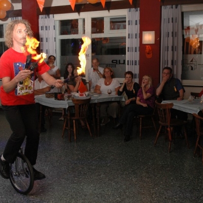 Jaarfeest in het Juphuis